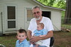 Gage-MaxsNanny > The boys with their PaPaw sitting on the Harley!