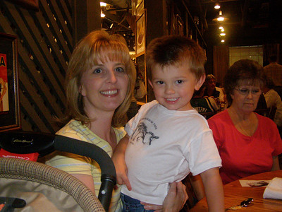  > Having a birthday dinner with Nanny...