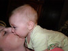 Gage-MaxsNanny > Max loves sucking on Nanny's face...